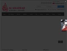 Tablet Screenshot of khazrajiaudit.com